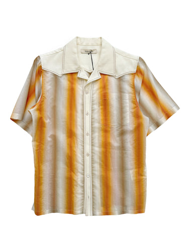 Sunrise Gradient Bowling Shirt