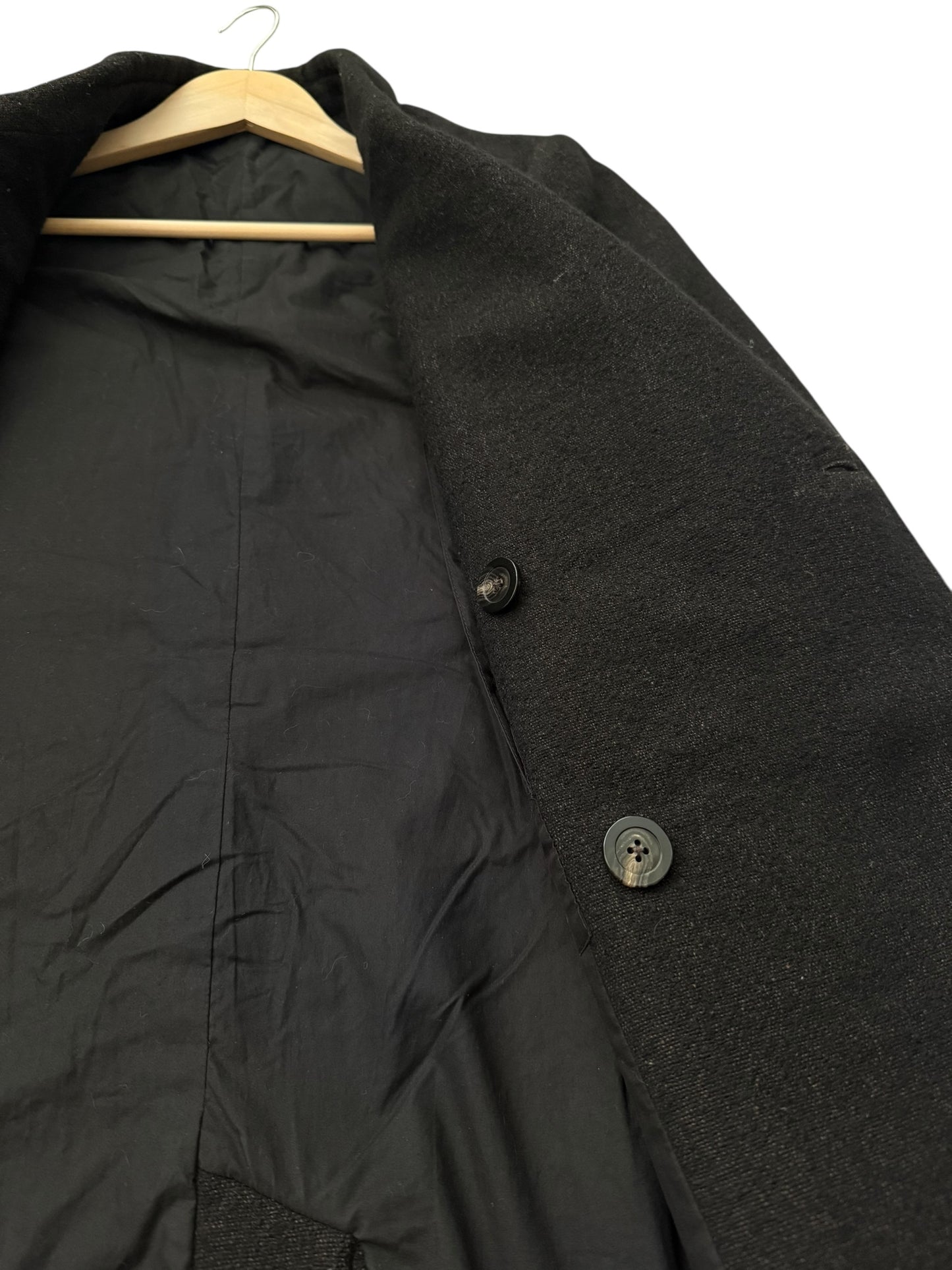 2018 Sisyphus Brown/Black Weave Double Breasted Coat