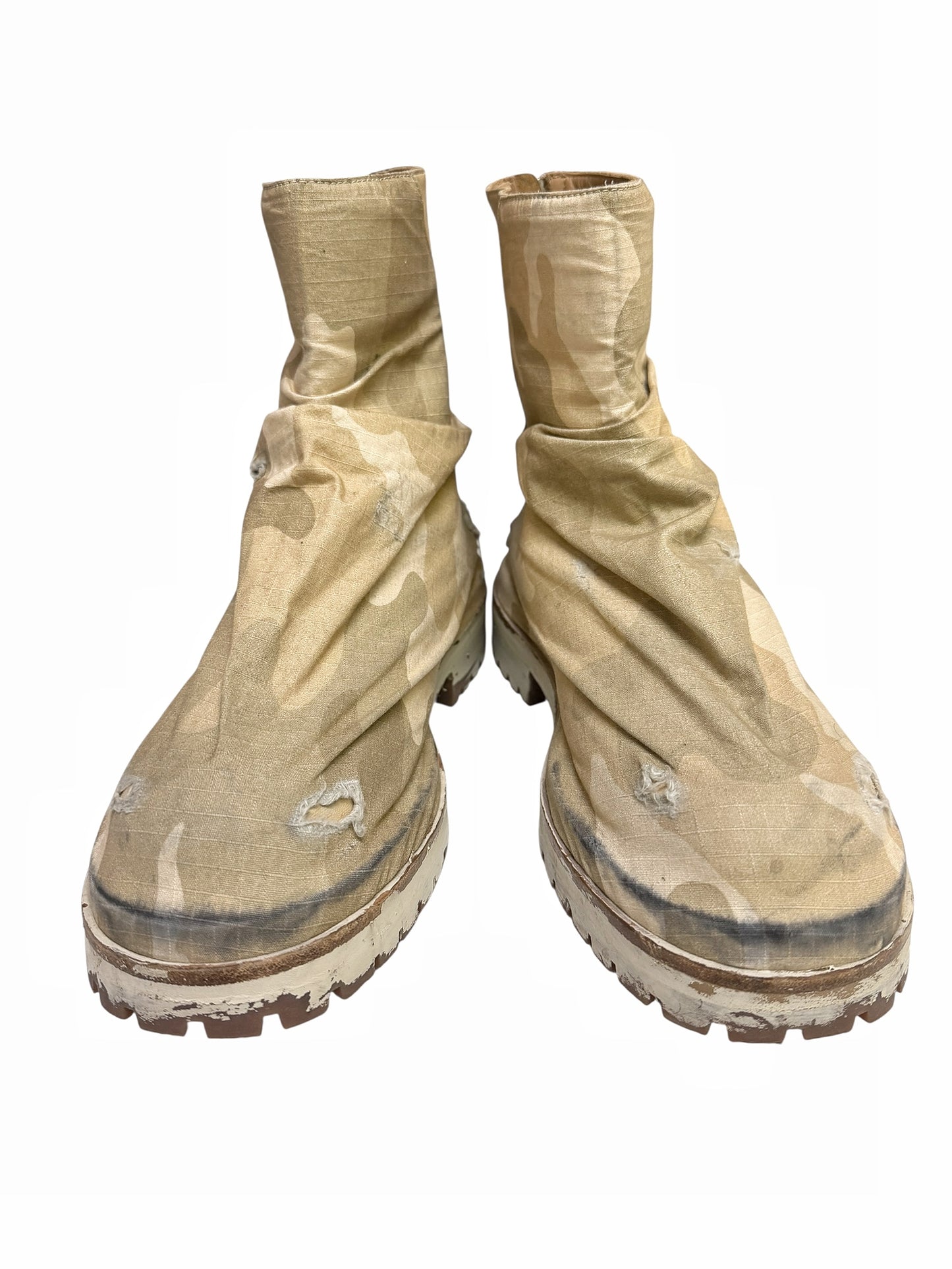 2026 Special Distressed Desert Camo Marathon Boot