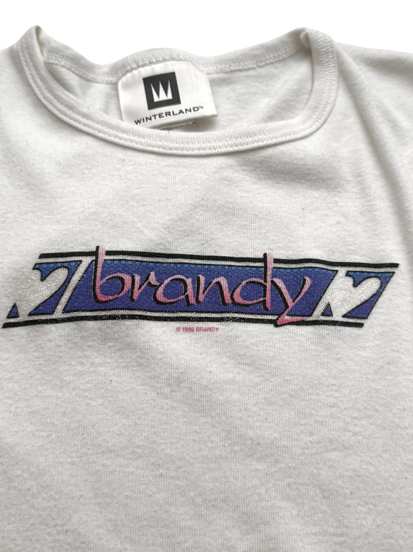 1999 Brandy Logo Baby Tee