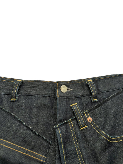 Levis 2024 Runway Patchwork Reconstructed Jeans