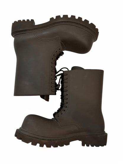 Brown Steroid Boots