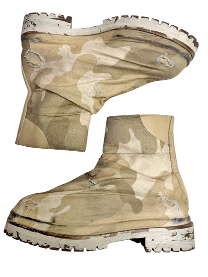 2026 Special Distressed Desert Camo Marathon Boot