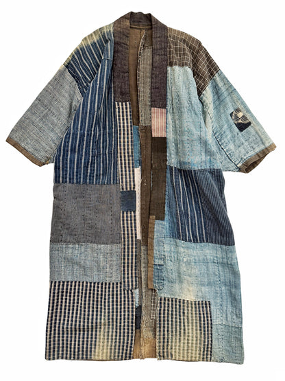 Meiji Era Boro Patchwork Coat
