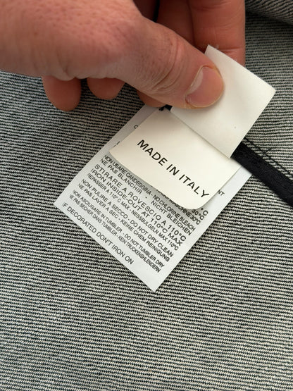 x Sterling Ruby Bleach Denim Blazer