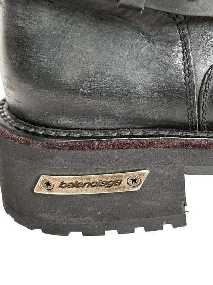 Venom High Buckle Boot