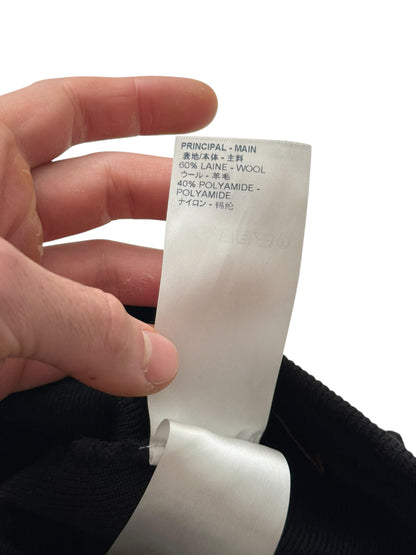 Reverse Pocket Contrast Knit Pants