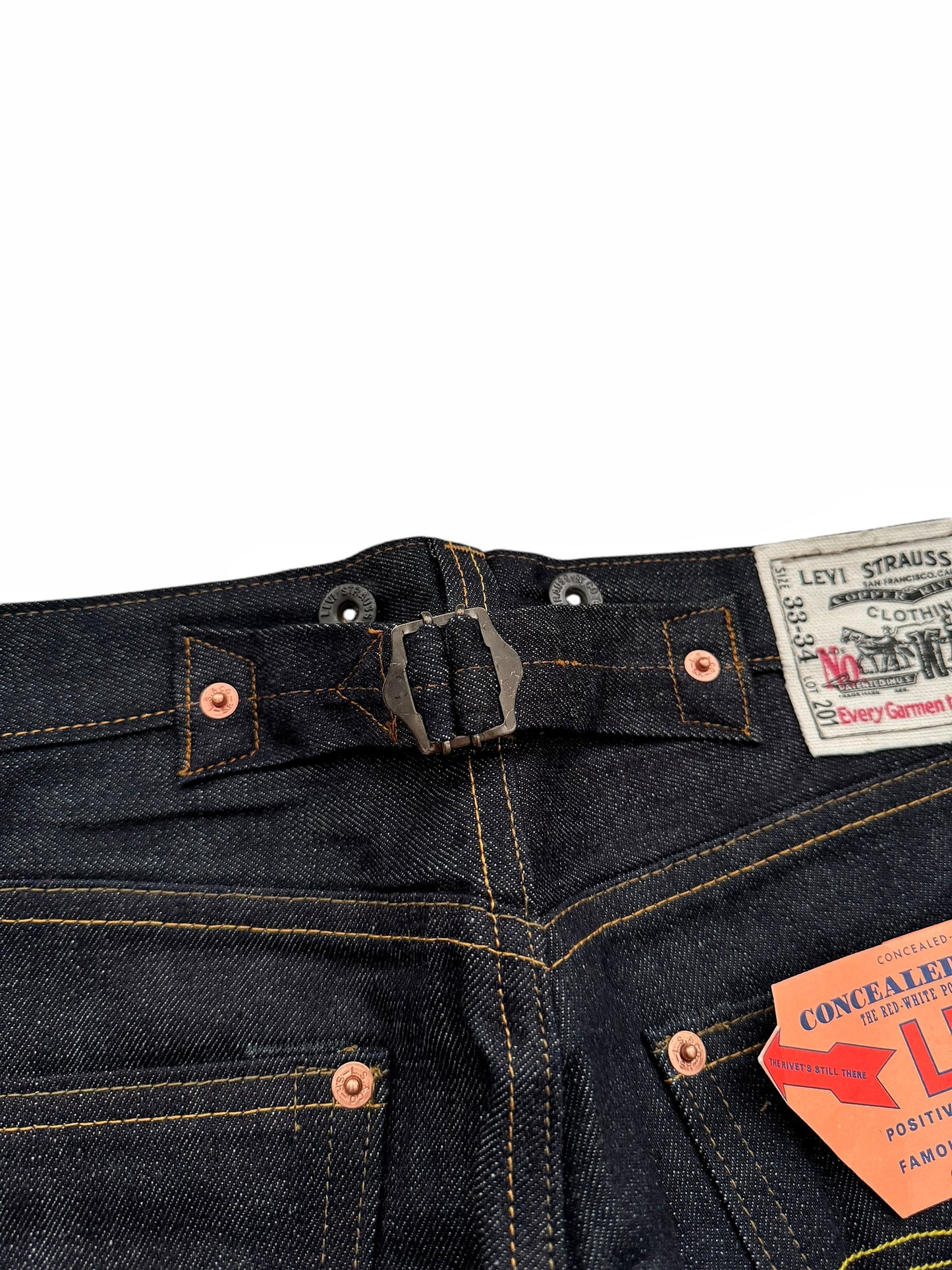 1997 Japanese LVC Remake Rigid Denim 201 Number 2 555 Valencia