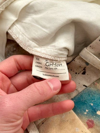 One of One Dropcloth Paint Stained Trouser