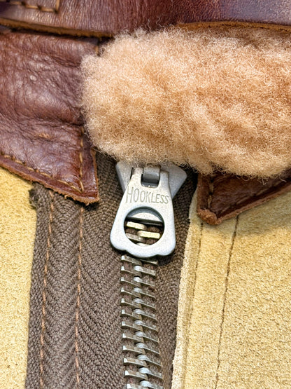 Reproduction WW2 B-3 Shearling Leather Jacket