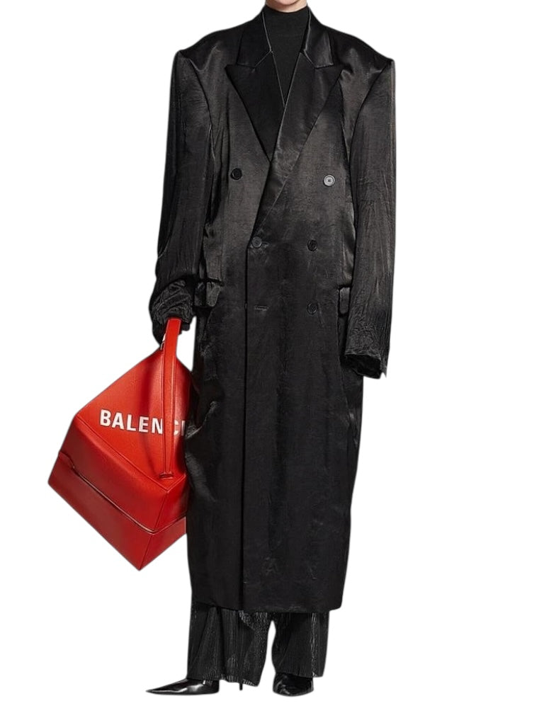 2023 Sample Steroid Heavy Coat (Heavy Satin Cupro)