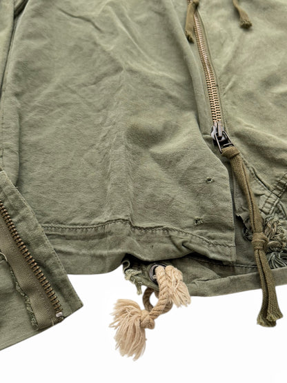 2018 Reconstructed Army Tent Shirt Jacket