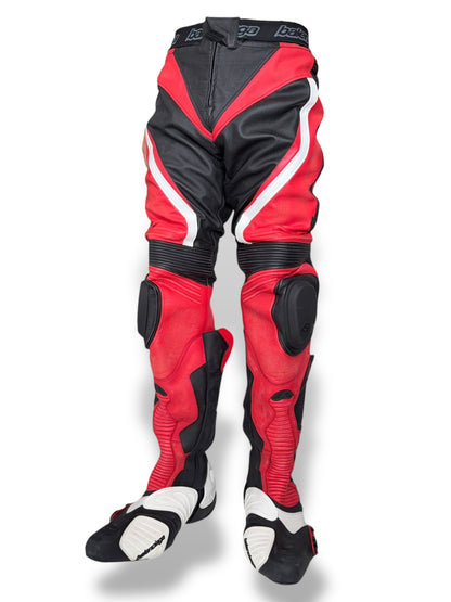 Leather Moto Pantashoe Boot Pants