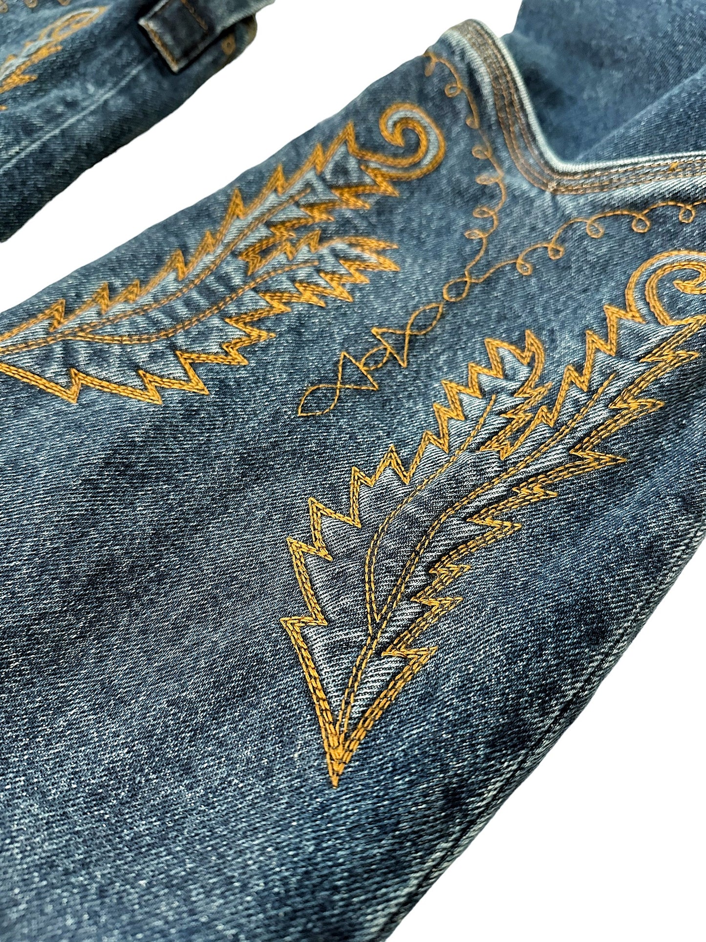 Cowboy Blue Indigo Evergreen Denim