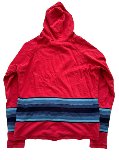 Sample Sunset Mixed Stripe Hoodie