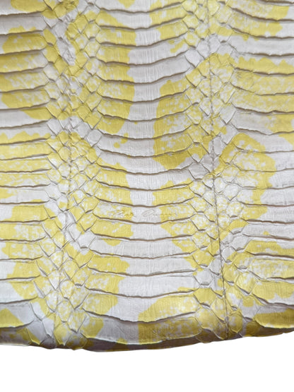 Performa Acid Yellow Python Bag