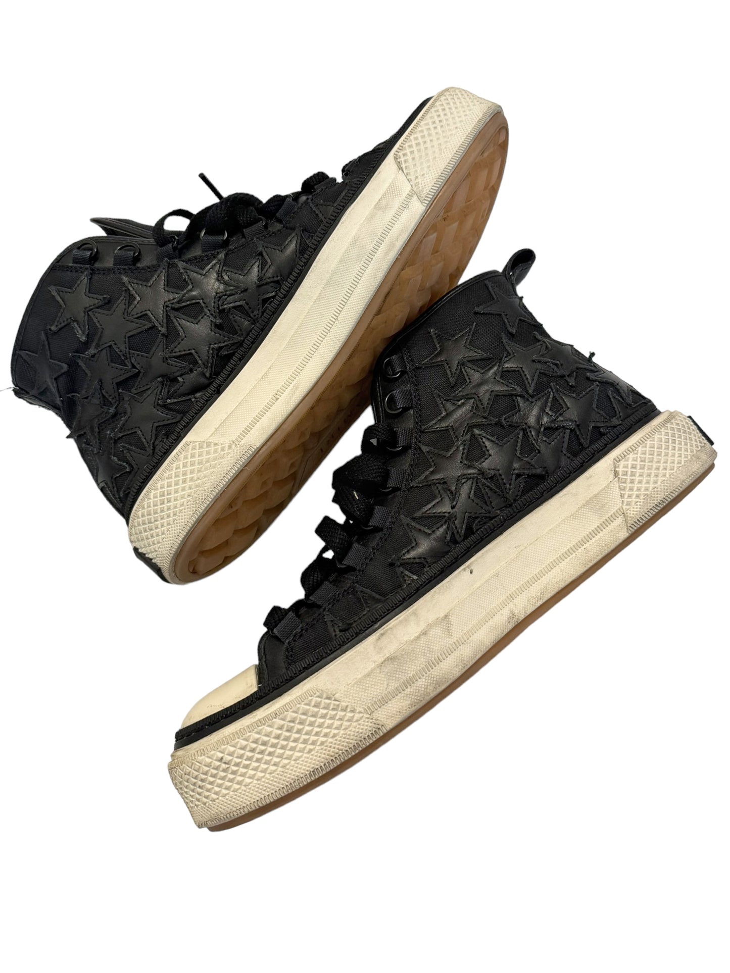 Star Patches Court High Sneaker