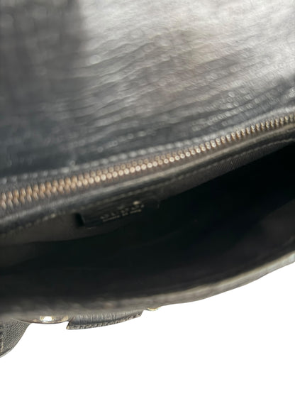 Tom Ford Era Horse Bit Hobo Canvas Bag