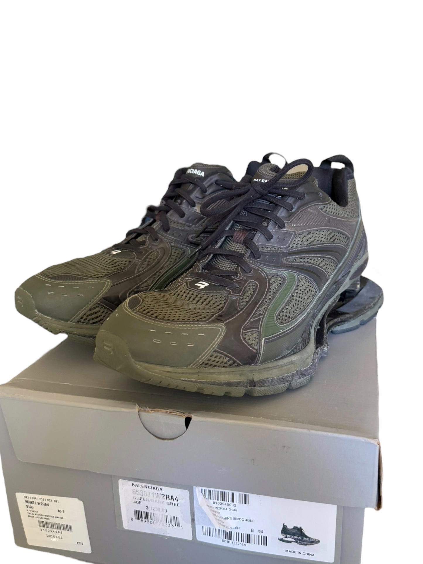 X-Pander Green Sneaker