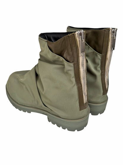 Nylon Green Marathon Boots