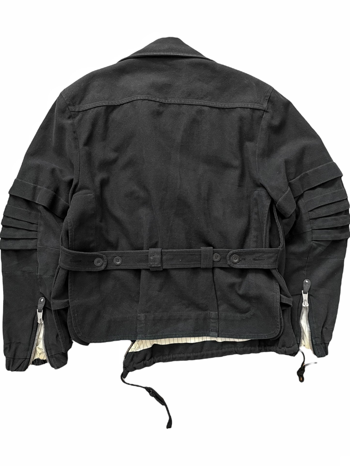 FW04 Nicholas Ghesquiere Armor Aviator Jacket