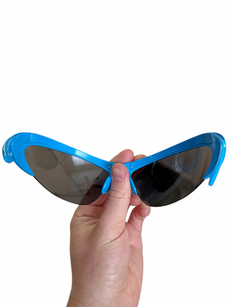 Blue Wire Cat XL Sunglasses