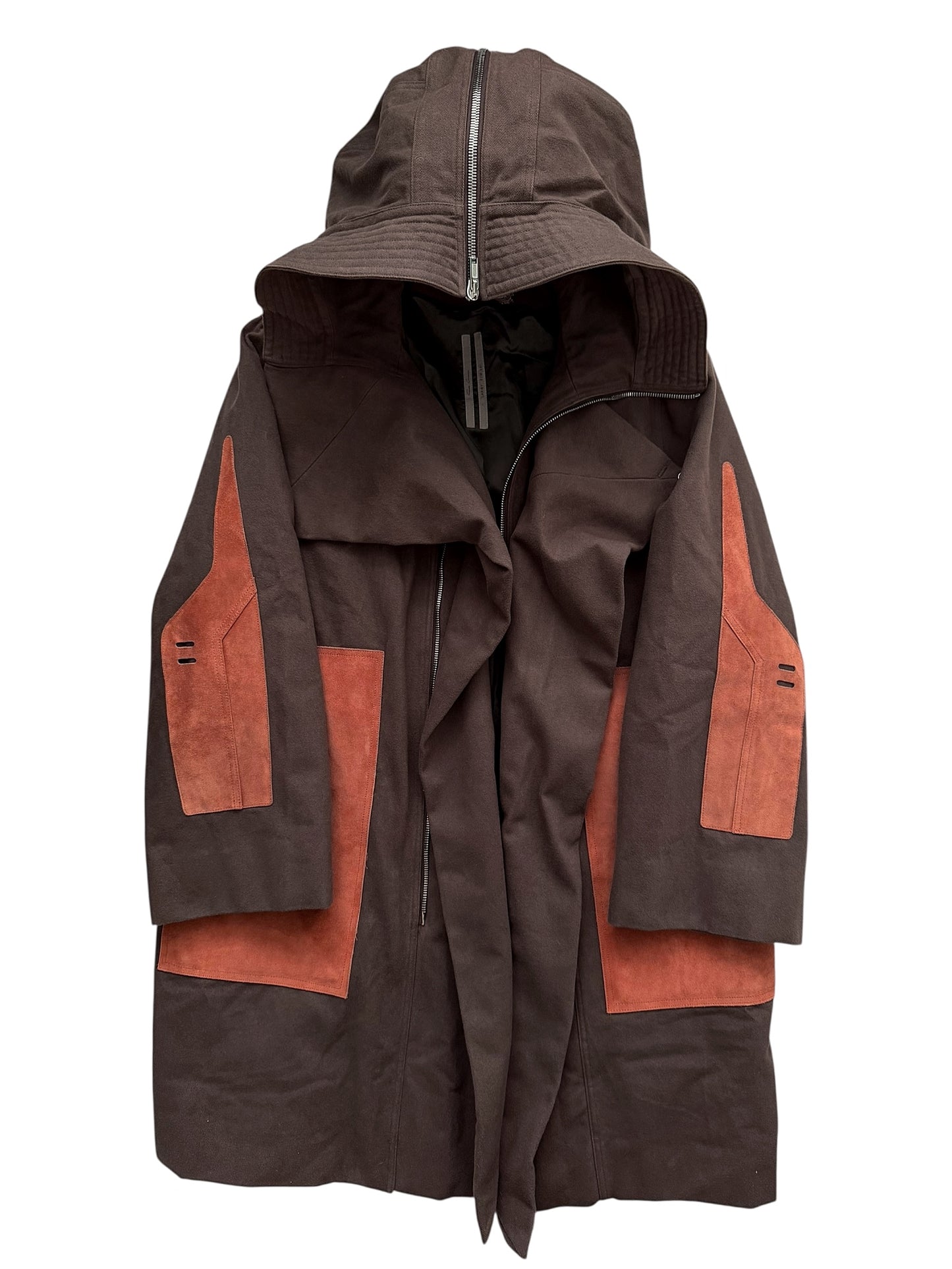 2019 Larry Giant Sisy Parka Suede Panels