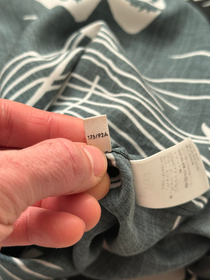 Viscose Palm Tree Long Sleeve Shirt