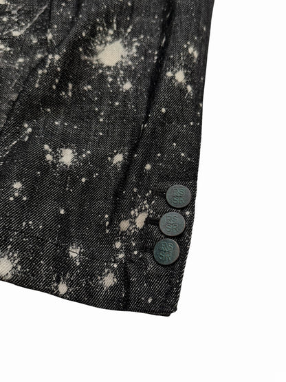 x Sterling Ruby Bleach Denim Blazer