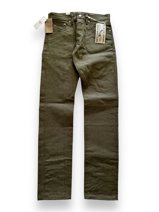 Limited Japanese Selvedge Slim Green Denim