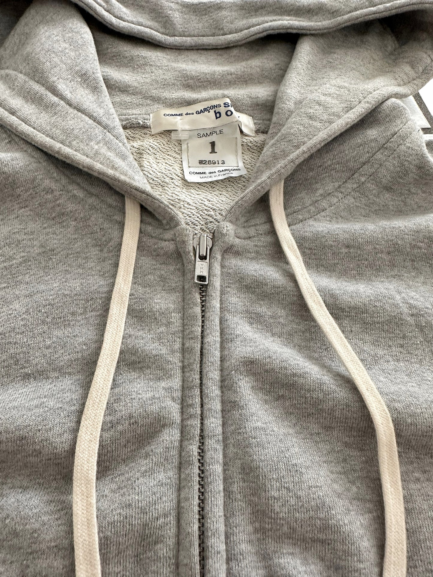 AW18 SAMPLE Bunny Ear Zip Hoodie