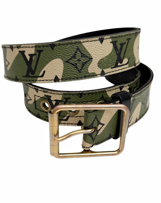2007 Monogramouflage Monogram Camo Belt