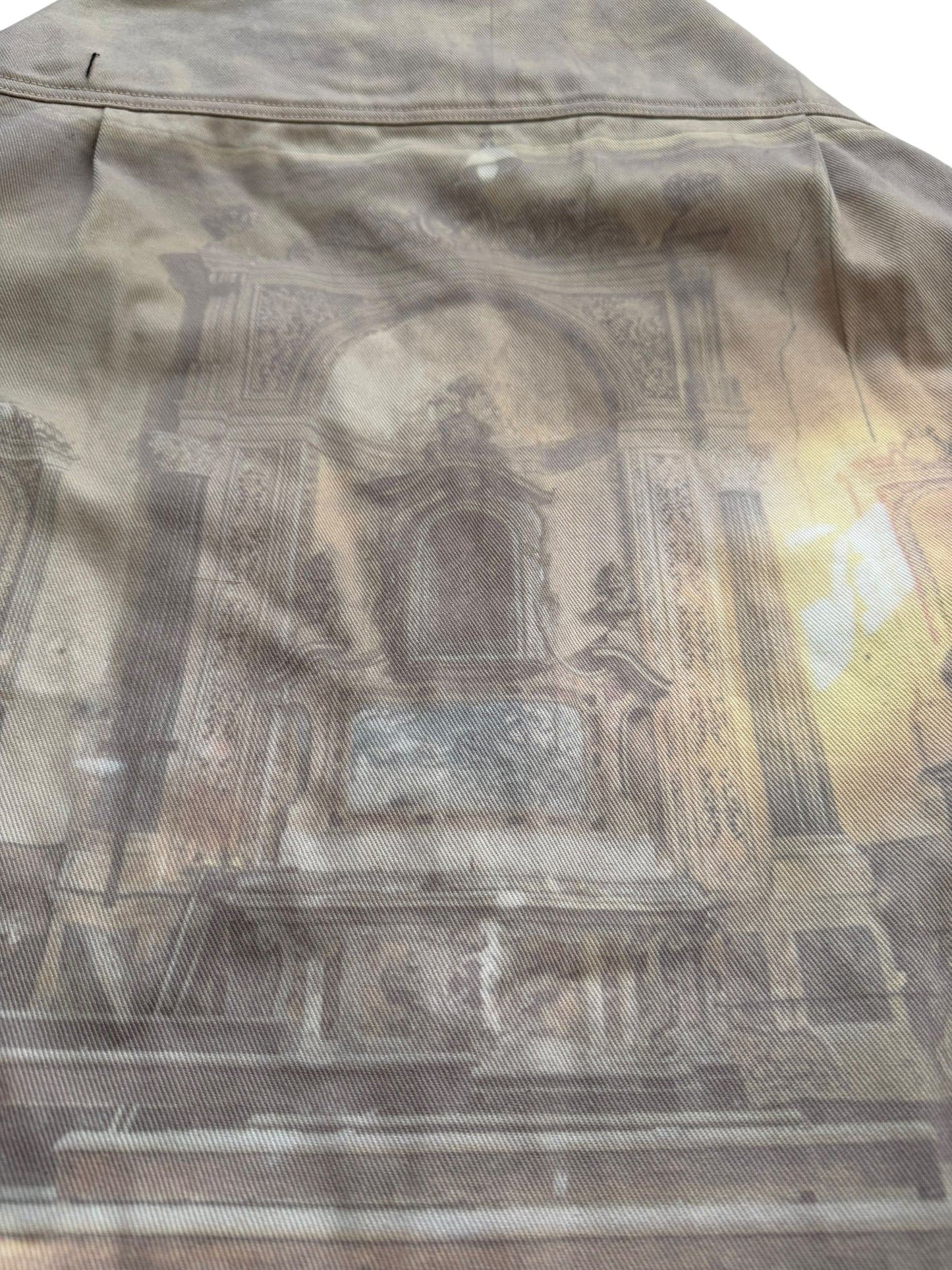 Cathedral All Over Photo Denim Over Shirt
