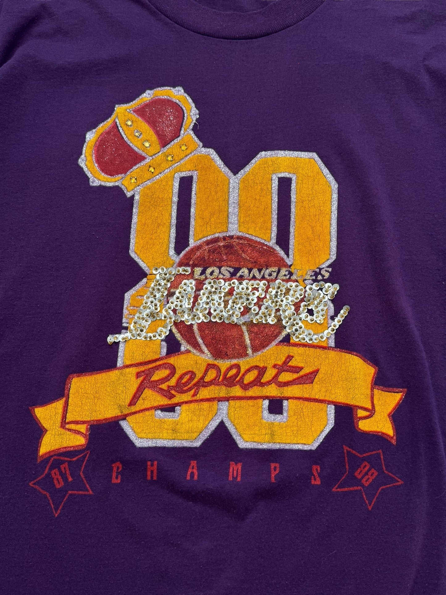 1988 Bootleg Lakers Repeat Shirt