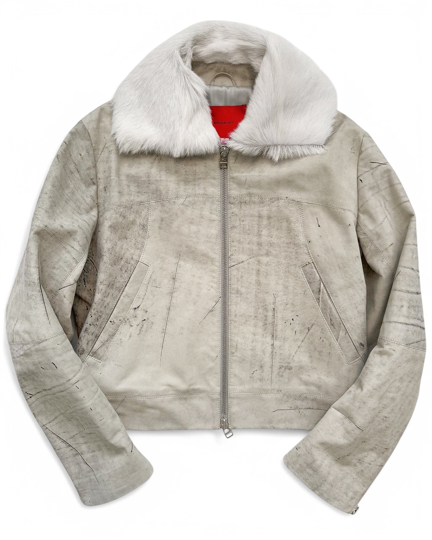 Limited Hide Degraded Fur Jacket