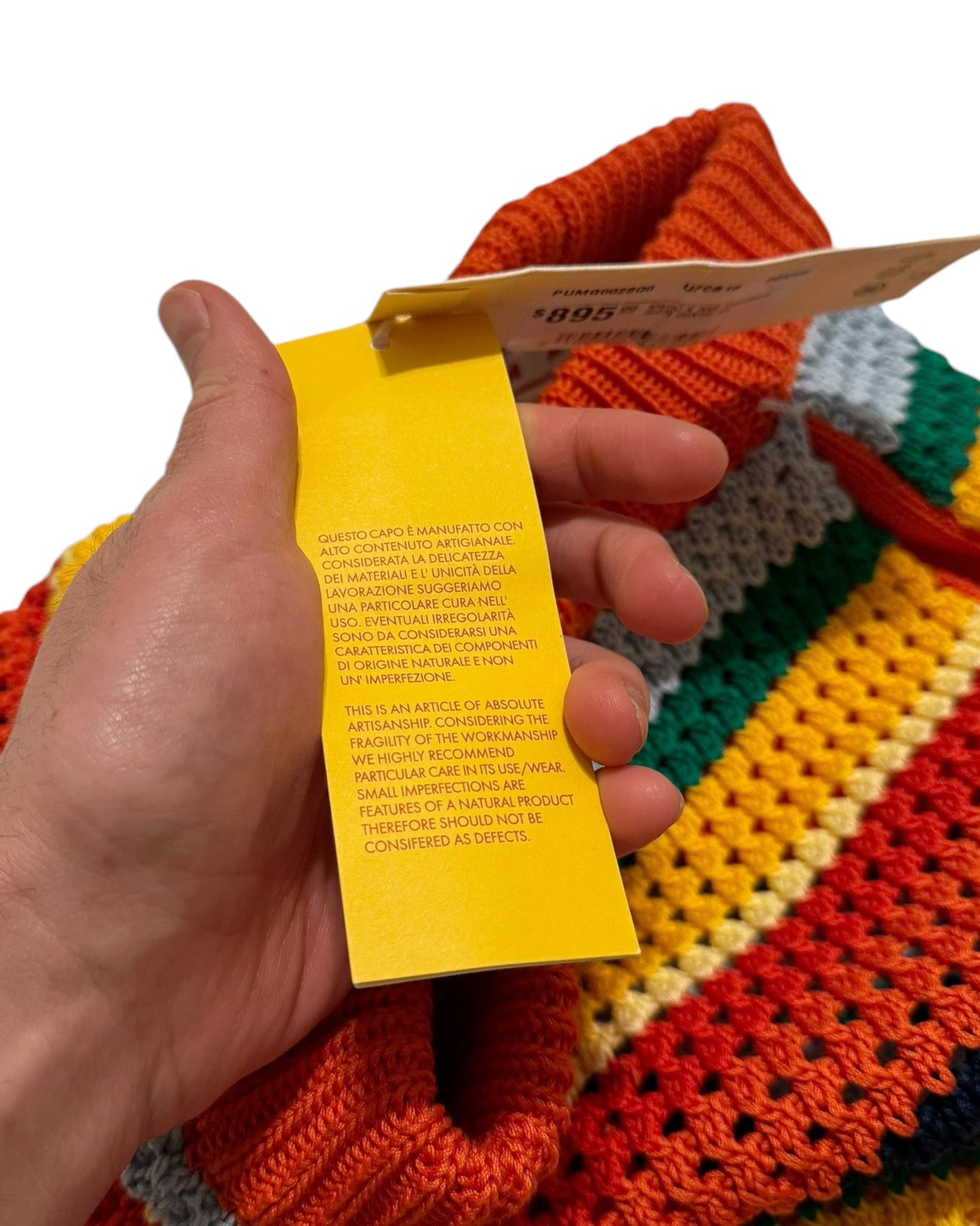 x No Vacancy Crochet Knit Shorts