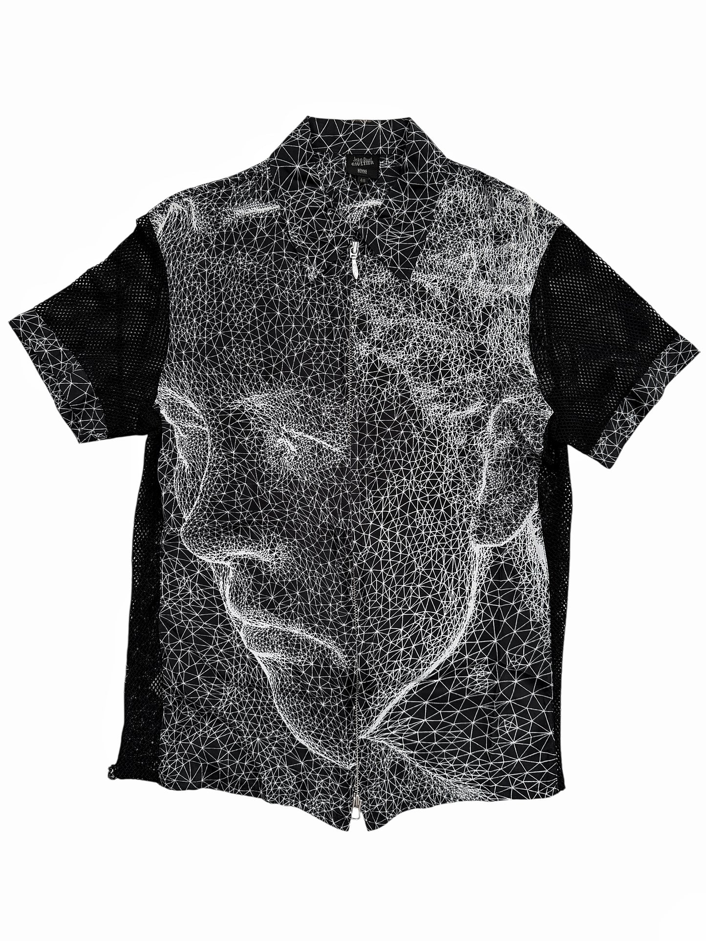 2001 Constellation Face Zip Shirt