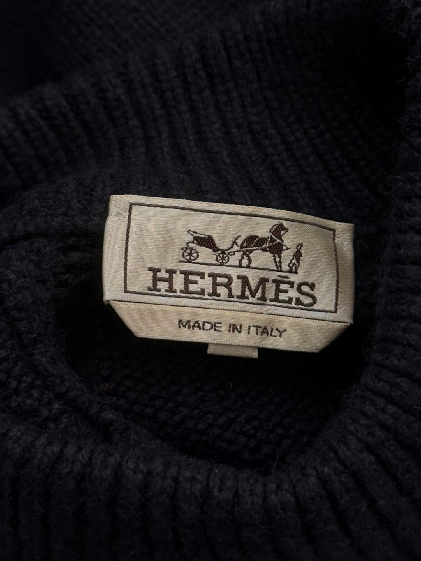 FW19 Cashmere Abstract Turtleneck Sweater