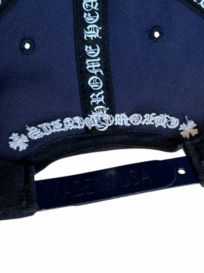 Navy CH Embroidered SnapBack Hat