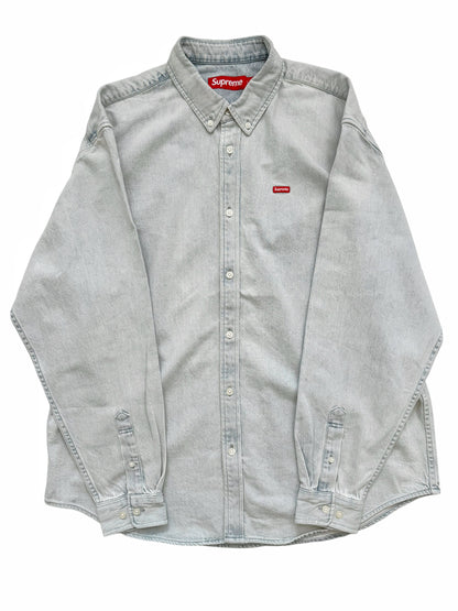 Denim Small Box Logo Shirt