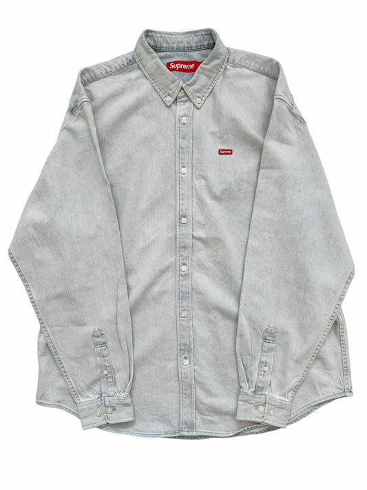 Denim Small Box Logo Shirt