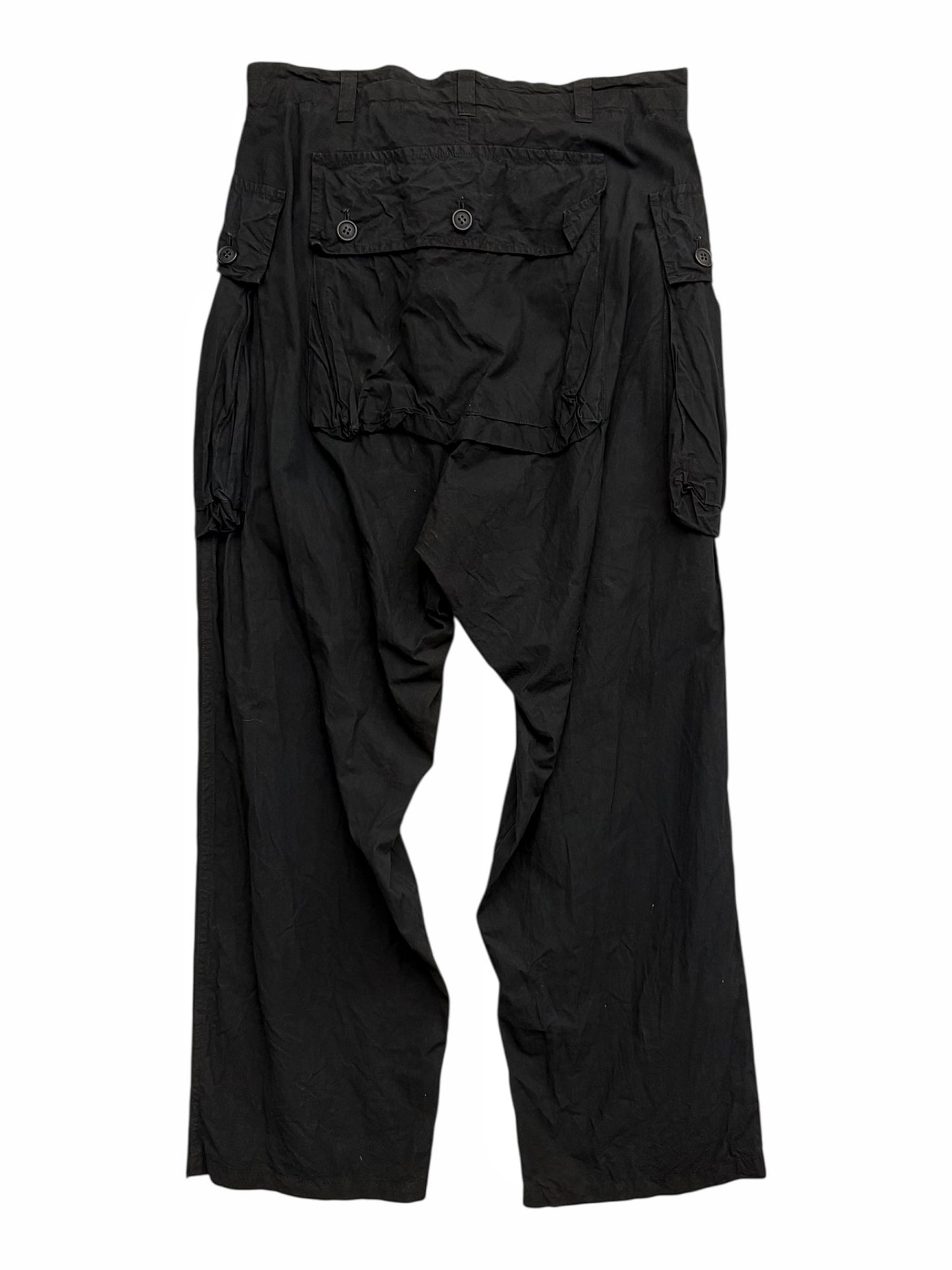 Monkey Pant Cargo Mud Dyed Black