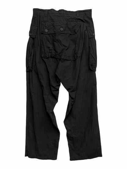 Monkey Pant Cargo Mud Dyed Black