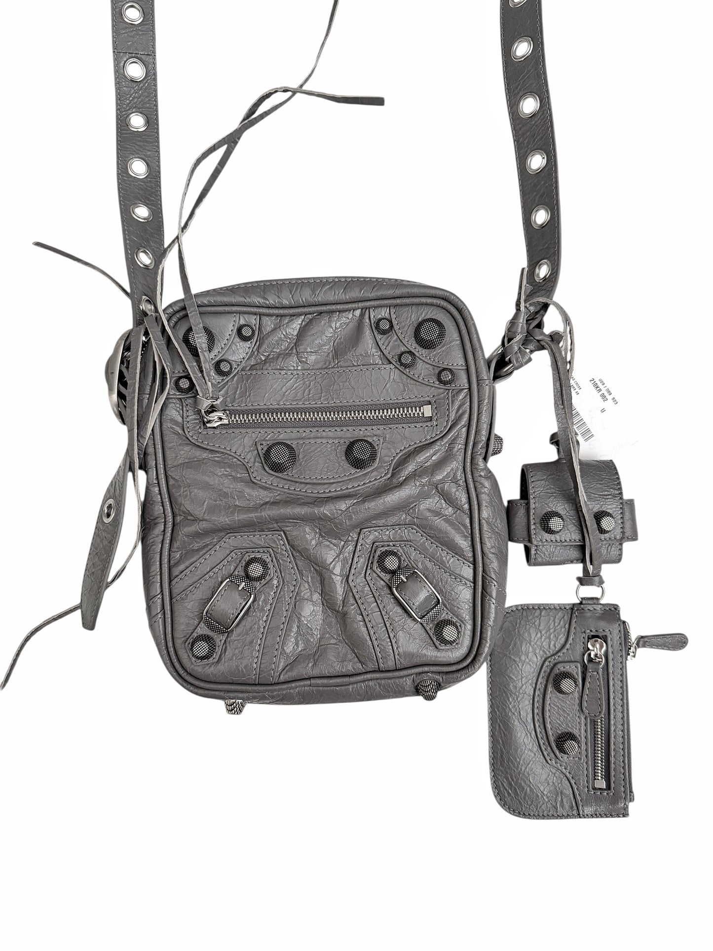 La Cagole Crossbody Leather Bag