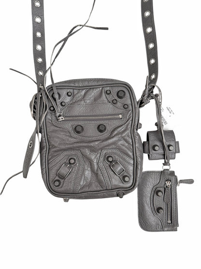 La Cagole Crossbody Leather Bag