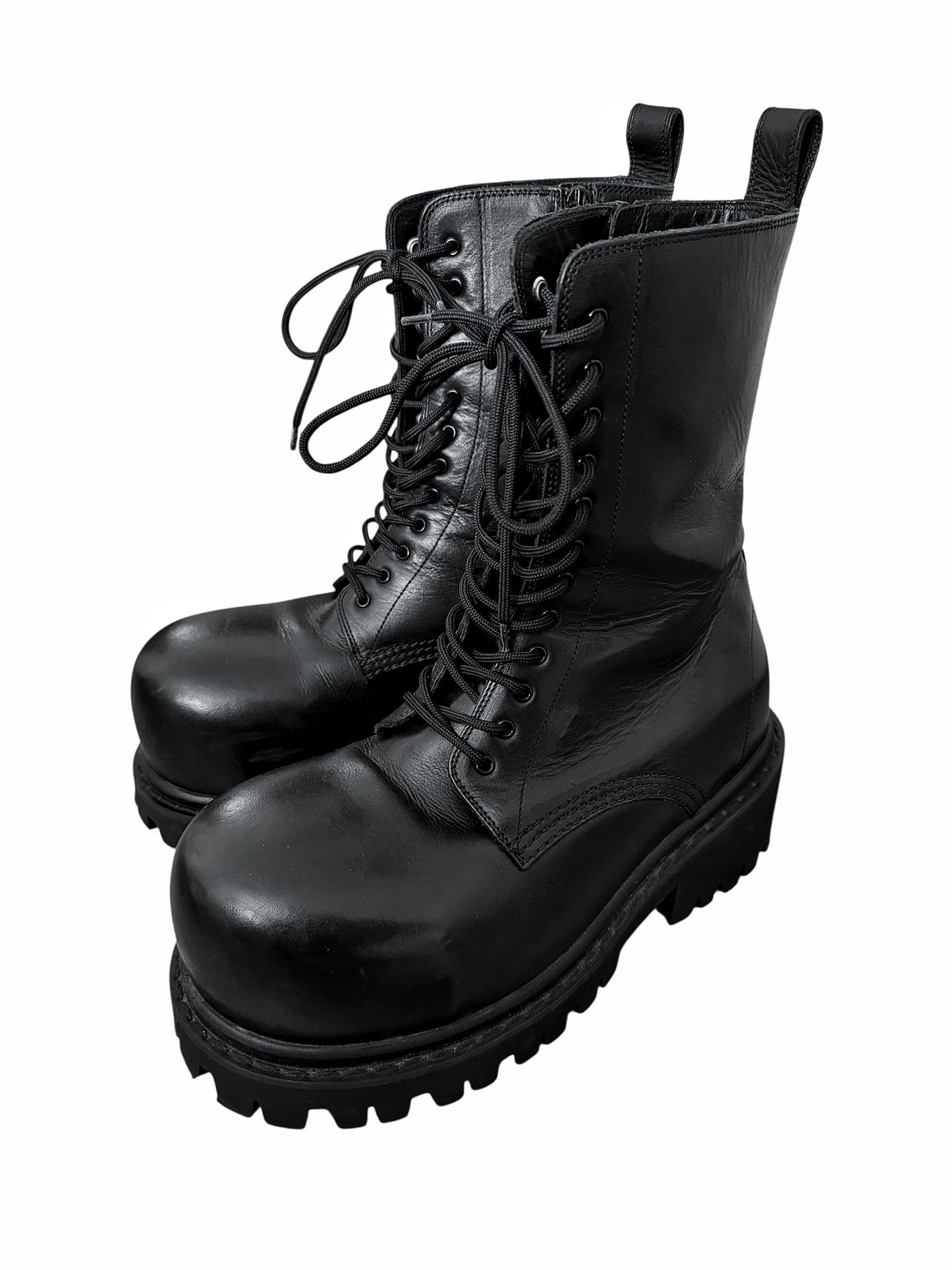 Black Stomper Boot