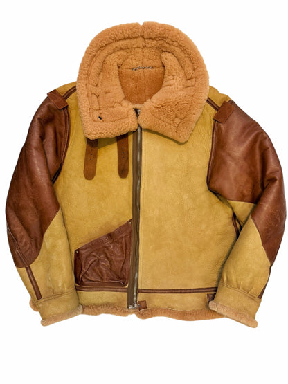 Reproduction WW2 B-3 Shearling Leather Jacket