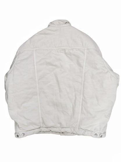 2023 Puffer White Denim Jean Jacket