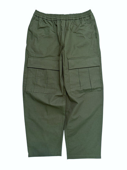 Green Baggy Ripstop Sandwich Bag Cargo Pants