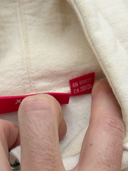 Micro Logo Hoodie (Natural White)